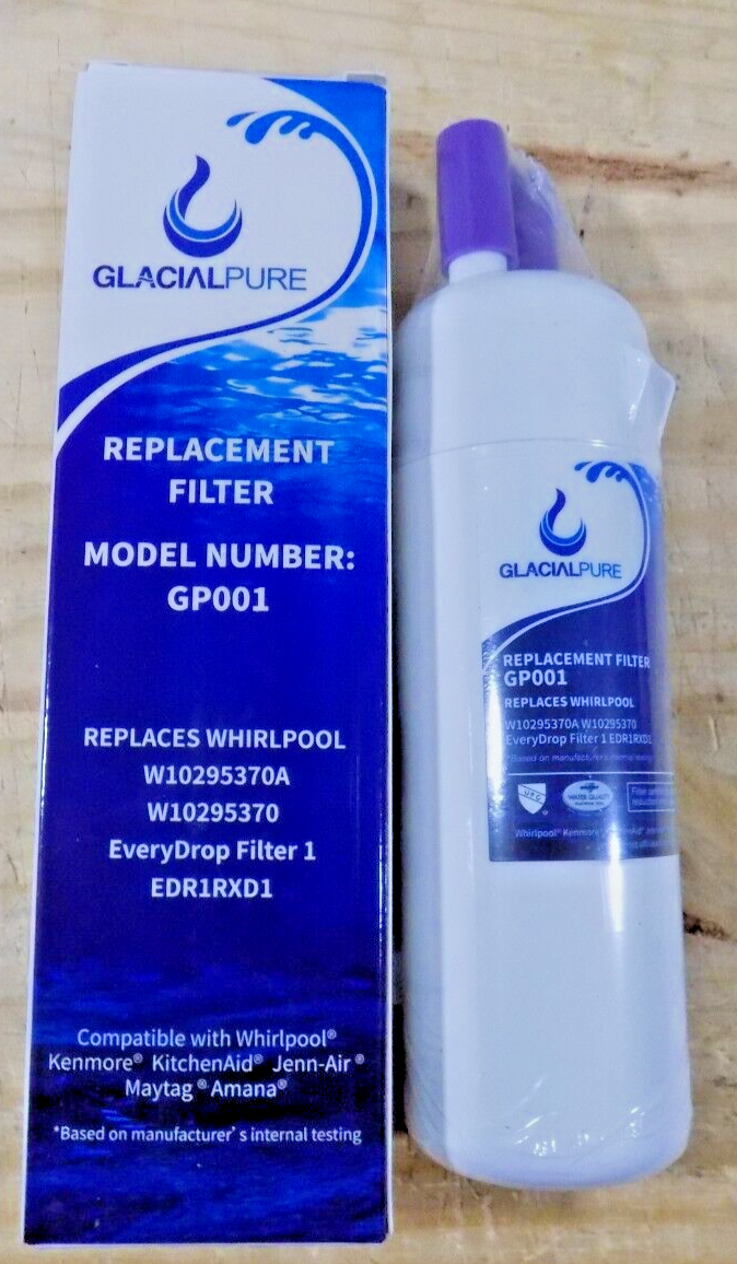 GLACIAL PURE **NEW** GP001 REPLACEMENT WATER FILTER eBay