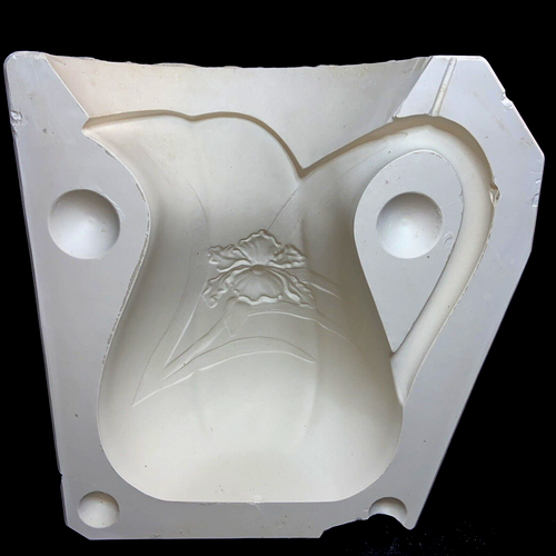 Duncan DM870 Ceramic Slip Mold 10 Inch Iris Pitcher eBay
