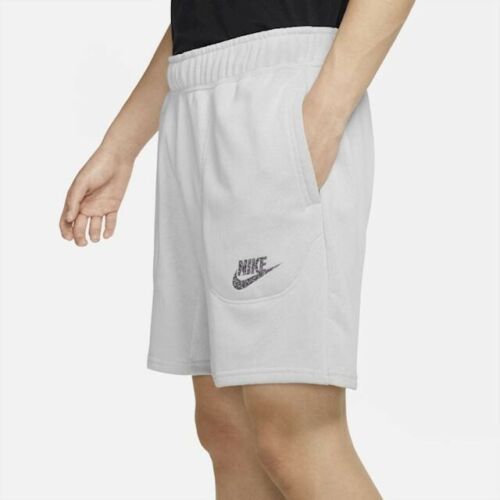 Nike Sportswear French Terry Shorts Sz M Pure CU5721 316 - Picture 2 of 10