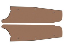 1964 Comet Trunk Filler Boards Lh Rh Side Extension Caliente Cyclone New