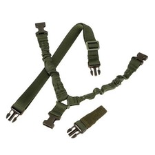 For Bungee Rifle Gun Sling Length Adjustable Tactical Single Point Sling Strap