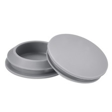 8 Pcs Silicone Hole Plug, Gray Fit for Bottle Pipes 25-27mm Inner Diameter