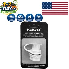 Igloo Triple Snap Drain Plug Assembly - Perfect for Seamless Cooler Use