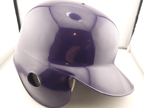 *READ* Rawlings ABC 6 7/8 (6.78) Left Handed Batter Baseball Pro Helmet Purple