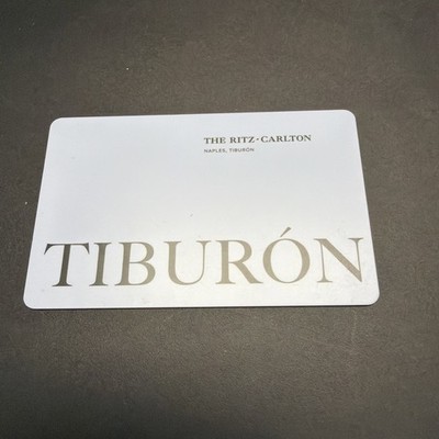 The Ritz Carlton Naples TIBURÓN Florida USA Key Card Pool
