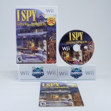 1 I Spy: Spooky Mansion CIB W/ Manual - Wii