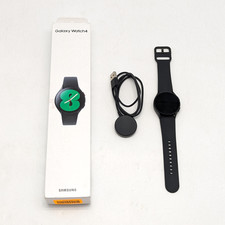 Samsung Galaxy Watch4 40mm R860  Black Aluminum w/ Band  GPS ONLY