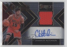 2019 Select X-Factor Memorabilia Signatures 117/199 Chandler Hutchison Auto ib1