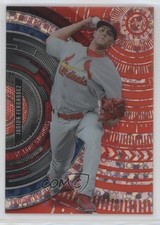 2017 Bowman High Tek Pattern 1 Circles Red Orbit Diffractor Junior Fernandez 1h5