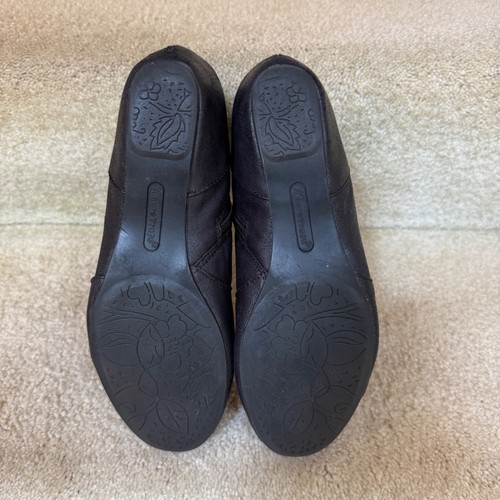 Botines Bare Traps Sandee de cuero negro con hebilla y cremallera para mujer talla 8,5 M - Imagen 7 de 8