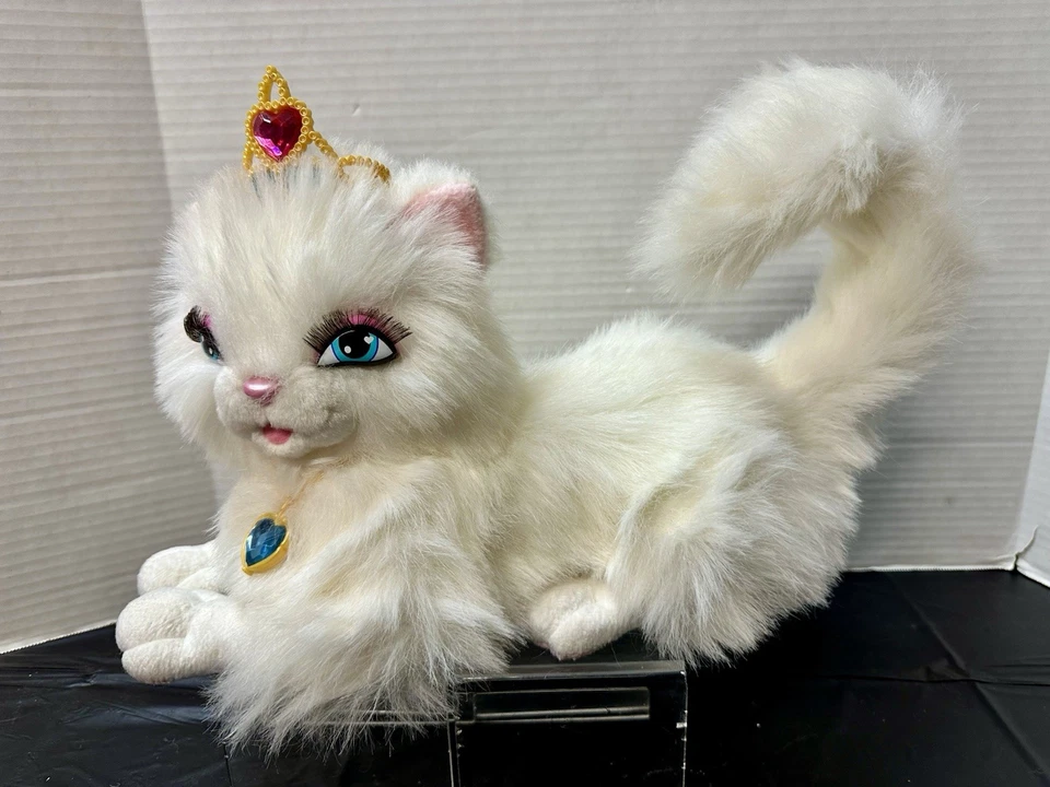 Barbie Princesa y el Mendigo Interactivo 14” Gato Serafina Peluche 2004 Habla Movimientos Foto 2 de 4