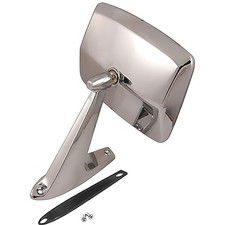 1980-89 Ford F-Series Truck/Bronco; Outer Door Mirror; Manual; RH