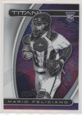 2021 Panini Chronicles Titan Holo Prizm Mario Feliciano #11 0lt3
