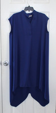 Rachael Rachael Roy Navy Shift Dress Plus 0X 