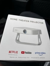 DBPOWER N5 Movie Projector Ultra-Slim 1.97, Netflix Licensed, AI Auto Focus