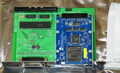 Stratos Tech. AKAI S950 SCSI board w/SD Card Reader and UpGrade ROMs NEW Cond.