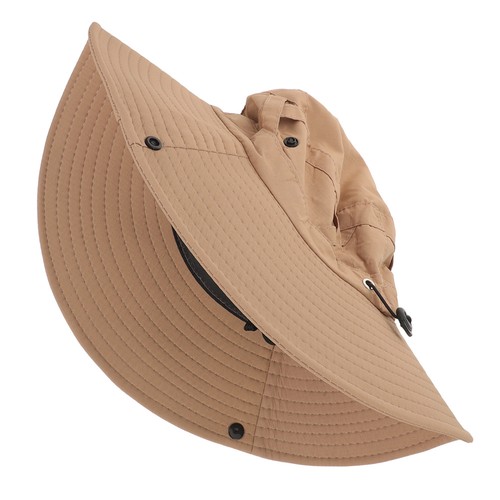 2 Pcs Sun Visor Men and Women Man Full Brim Fishing Hat Fisherman - Picture 7 of 12