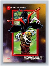 1992 Marvel Universe III #22 Nightcrawler Super Heroes Impel Trading Card Base