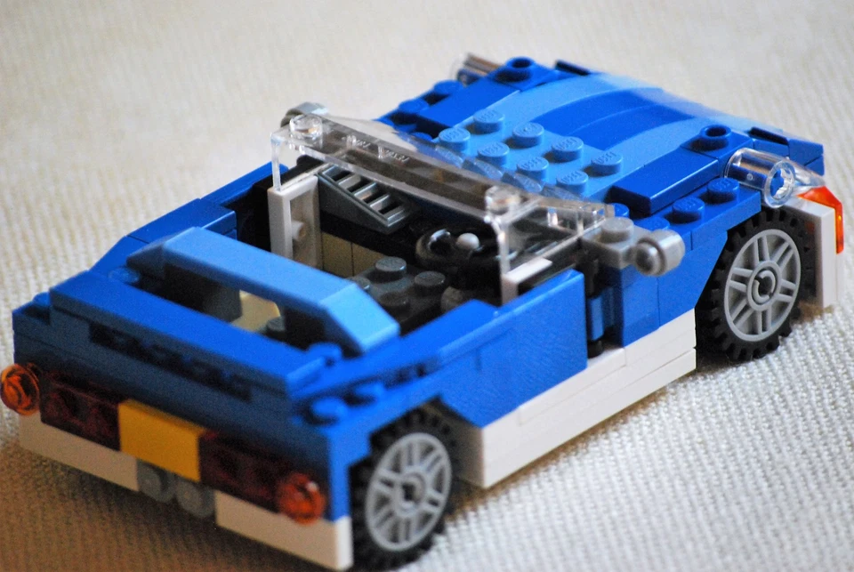 LEGO Creator 6913 Blue Roadster, Foto 3 von 3