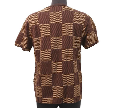 Louis Vuitton Sleeve Cotton Damier Strass LV Logo T-Shirt Pharrell