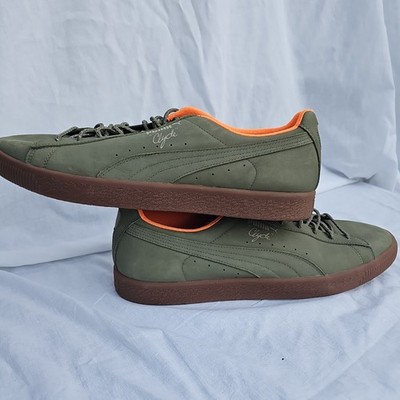Puma Clyde Winter Burnt Olive