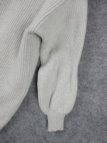Aritzia Wilfred Free Unwind Sweater Women's XS Ivory Merino Wool Open Cardigan - Picture 15 of 15