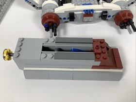 LEGO Star Wars Republic Attack Shuttle (8019) - INCOMPLETE - No Minifigures -