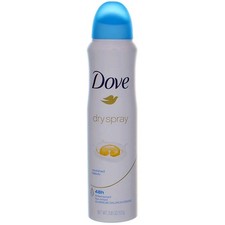 2 Pack Dove Dry Spray Anti-Perspirant Deodorant, Nourished Beauty, 3.8 oz