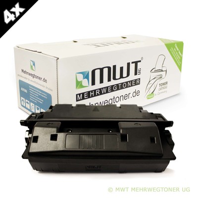4x MWT ECO Patrone für CF237A / 37A HP LaserJet Enterprise Flow MFP-M630Series