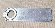 Engine Id Tag Ford Mustang 302 2v 72 1972 Engine Id Tag Ford Mustang 302 2v 72 1972