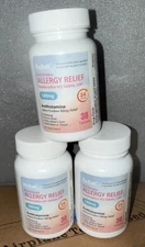 3 Pck Allergy Relief | Fexofenadine HCl 180mg, 24-Hour Antihistamine, Non-Drowsy