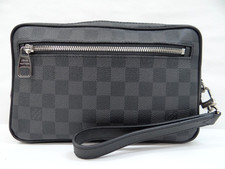 Pochette LOUIS VUITTON Damier grafite Casai pochette seconda borsa N41664 Francia