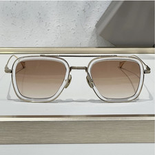 DITA square frame unisex sunglasses with Luxurious High-end 52-22-144 Flight006