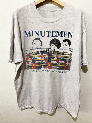 The Minutemen Band The Roar Of The Masses T Shirt Full Size S-5XL