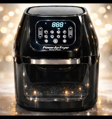 PowerProPlus X   6 qt Digital AirFryer Oven Plus - Black - New