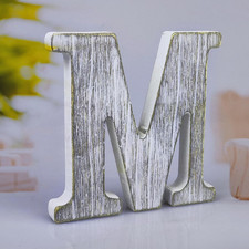 6 Inch Wood Letters Unfinished Rustic Wood Letters for Wall Decor Decorative Sta