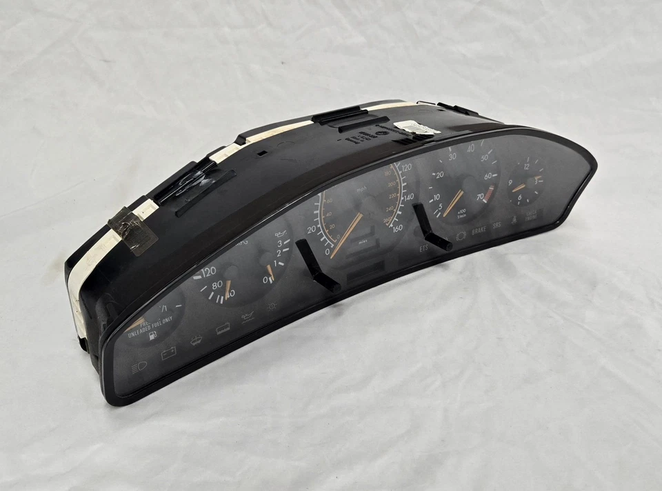 1994-1995 Mercedes-Benz S320 140Type conjunto de painel de instrumentos velocímetro - Imagem 3 de 4
