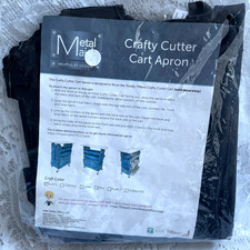 BLACK CRAFTY CUTTER CART APRON FITS TOTALLY-TIFFANY CART NEW IN PKG