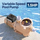 1.5HP Pool Pump 5400GPH Variable Speed Self Priming for Inground Above Ground