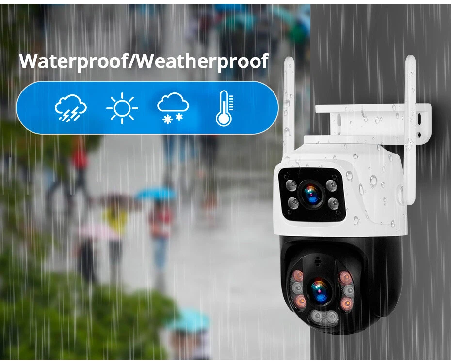 KERUI Wireless 4K 8CH NVR Security Camera System 6MP Outdoor Audio Wifi CCTV US - Image 2 of 4