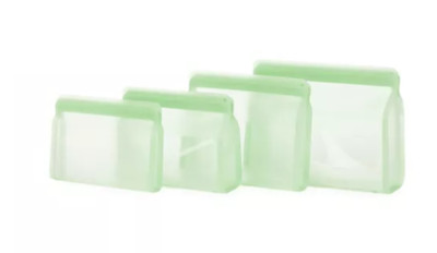LocknLock Lebensmittelbeutel aus Silikon 500ml-1,8L 4,15L Gesamtvolumen