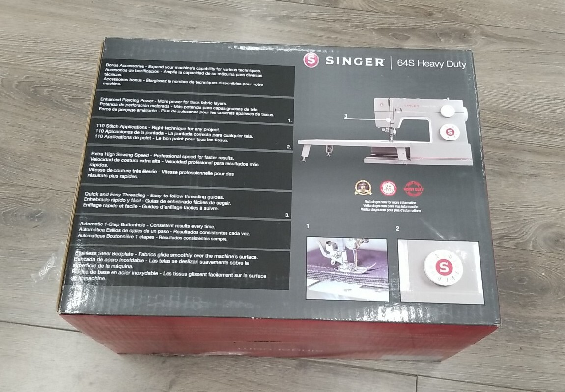 Singer 64S Heavy Duty Sewing Machine Making The Cut eBay