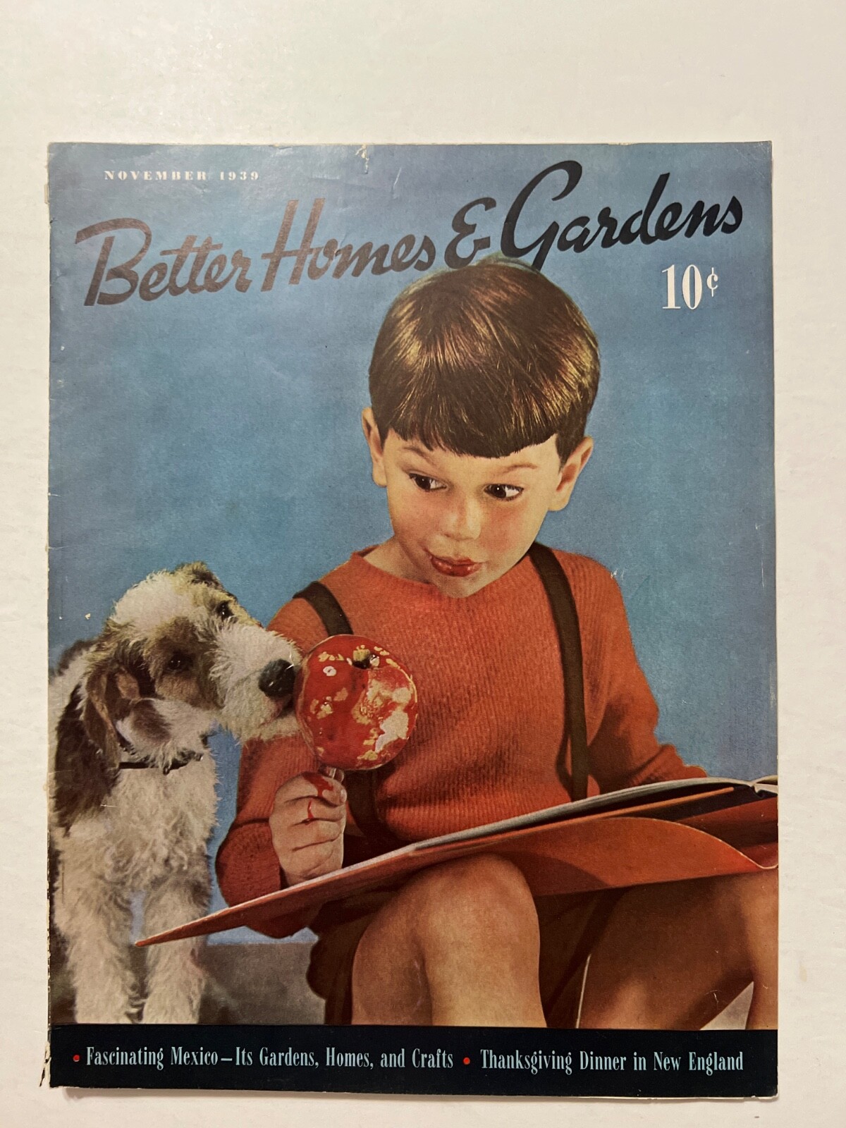 Better Homes Gardens Nov 1939 Issue Featuring Mexico Bartlesville OK California Kansas  