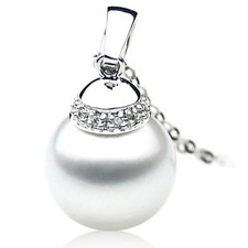 Australian South Sea Pearl Pendants 14 mm Pacific Pearls® Pearl pendant birthday