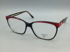 VALENTINO Vista Vintage 1980s C27 Cat-Eye Oversize Sunglasses NOS Women