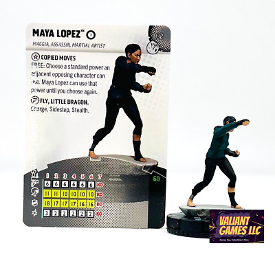 Marvel Heroclix Maya Lopez #032 w/ Card Marvel Studios Next Phase 