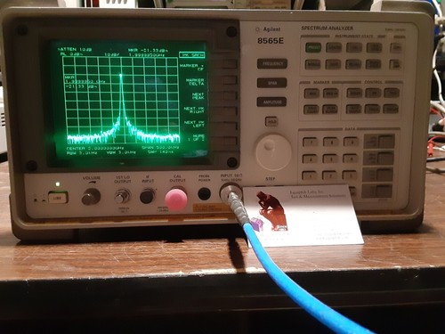 Agilent 8565E 50 GHz Spectrum analyzer Less than 3000 hours of use. 2.4 mm male - Picture 5 of 11