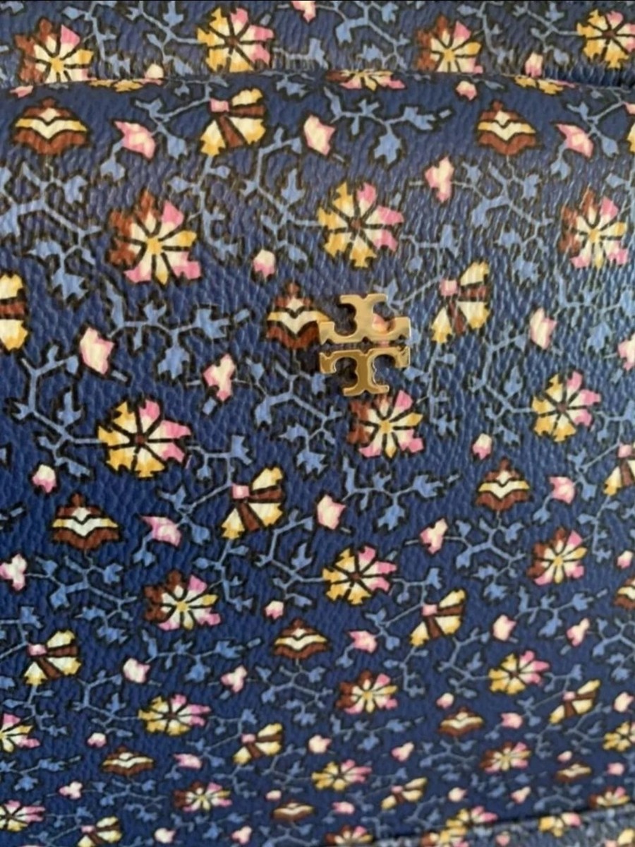 TORY BURCH BLUE FLORAL KERRINGTON BACKPACK | eBay display picture 2