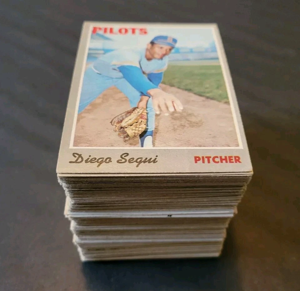 Lote de tarjetas de béisbol 1970 Topps - 141 diferentes - Dave McNally | Bill Robinson Foto 2 de 4