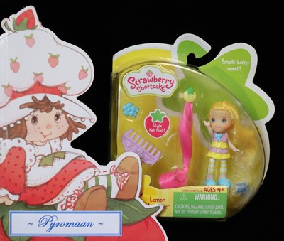 Strawberry Shortcake HASBRO Lemon Meringue Mini Style Her Hair Doll 2010